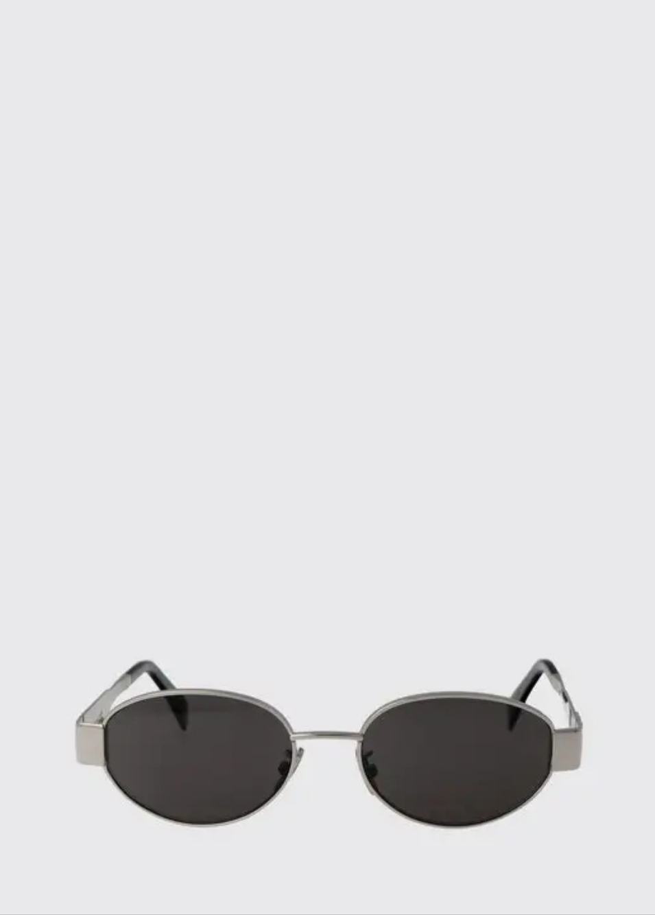 Brand NEW!! Celine CL40235U 16A Triomphe Metal Sunglasses Silver Frame Grey Lens - Picture 9 of 16